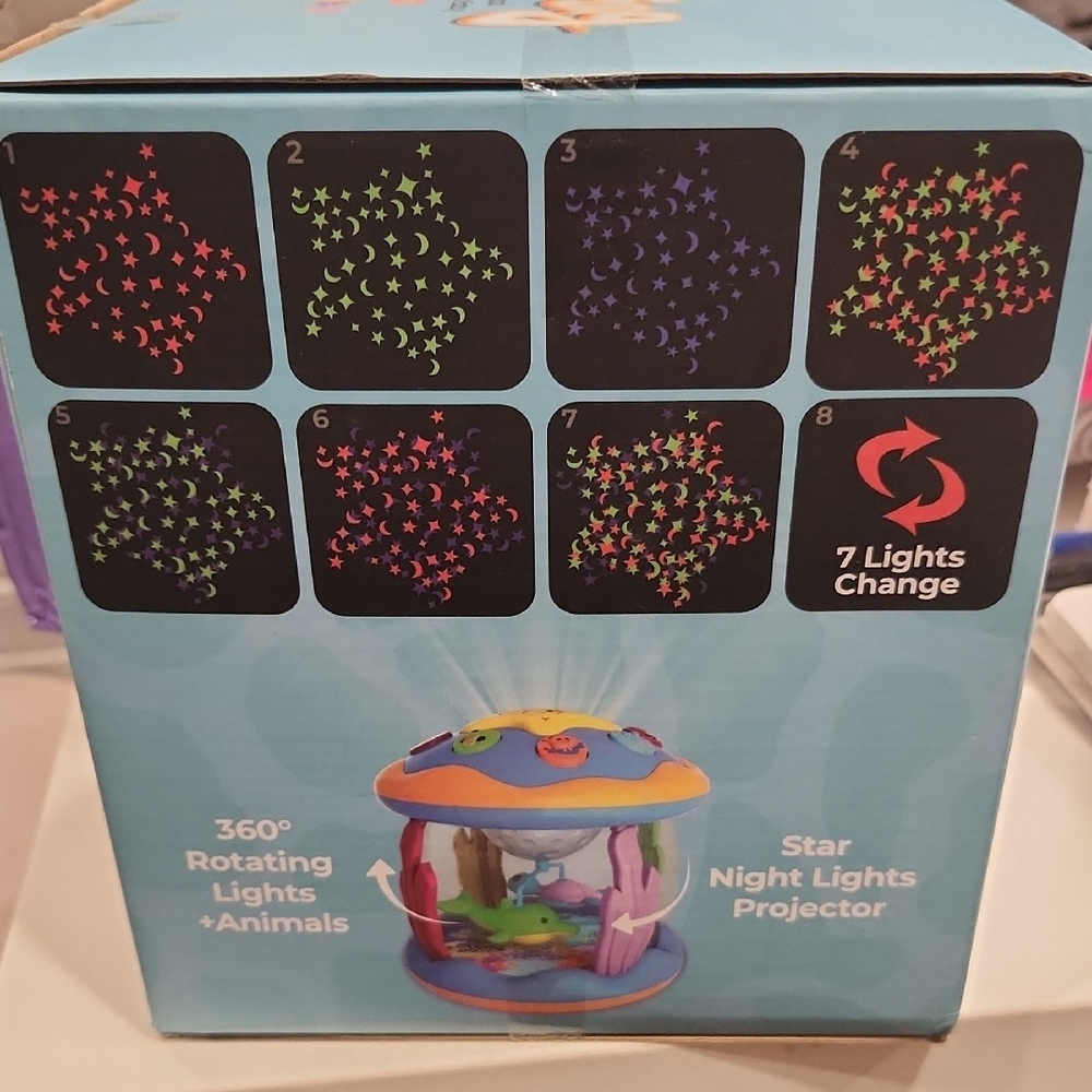 Rotating Projector Musical Toy - Picture 2 of 2